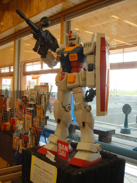 磐梯のガンダム